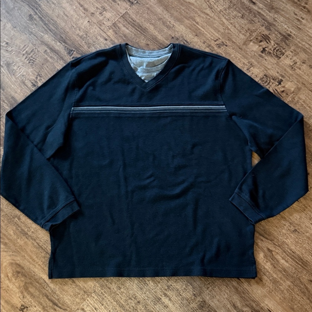 Van Heusen Gray Cotton Blend Shirt